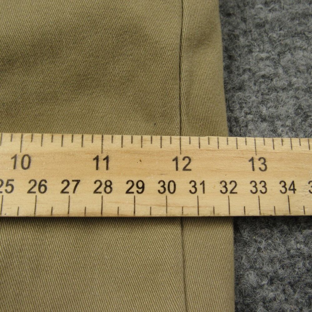 Lee Pants 33x30 Extreme Motion MVP Khaki‎ Beige Straight Chino Extreme Comfort - Picture 7 of 10